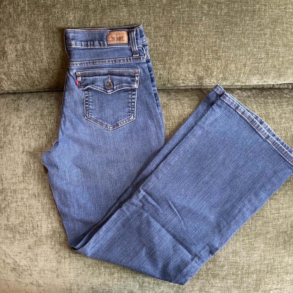 Levi's Perfectly Slimming Boot Cut 512 Jeans Size 10 Medium